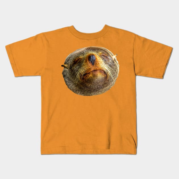 Happy Seal Kids T-Shirt by dalyndigaital2@gmail.com